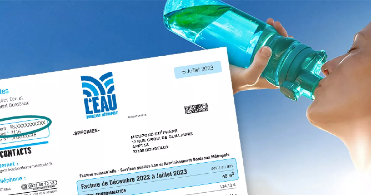 Payer Facture Eau Bordeaux Métropole