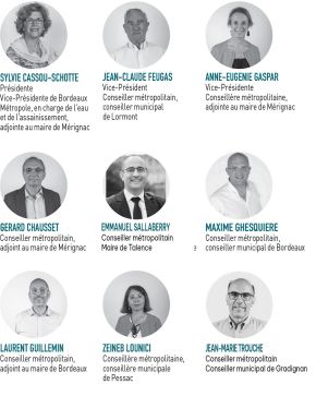 Photo des 11 représentants élus