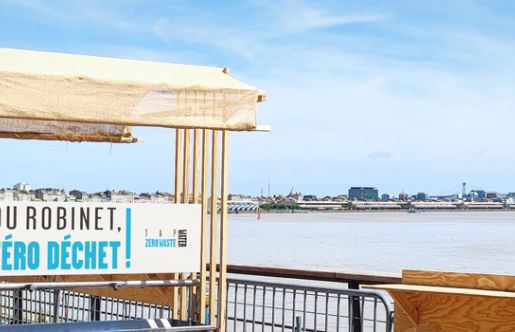 image d'une rampe à eau sur les quais