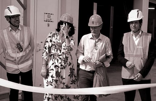 Inauguration de procédés de valorisation des eaux usées à Eysines et Bègles