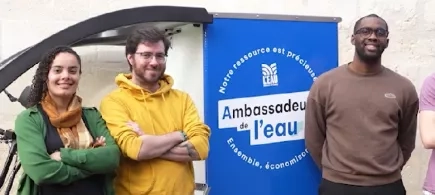 Les ambassadeurs de l'eau de la Régie de L'Eau Bordeaux Métropole
