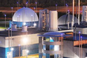 Photo de la station Clos de Hilde à Bègles © © Régie de L'Eau Bordeaux Métropole - architecte : Jean de Giacinto